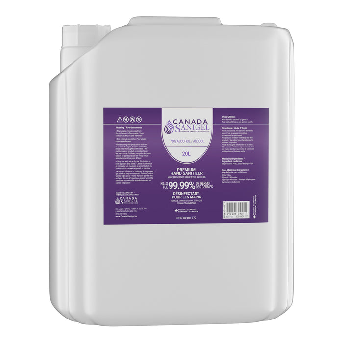 Canada Sanigel Premium Hand Sanitizer - 20 Litre