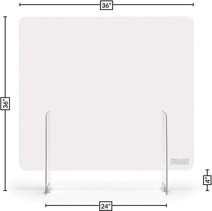 plexiglass Sneeze Guard shield ideal for convenience stores and shops