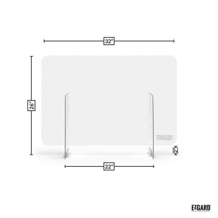 Protective Plexiglass Shield for Offices