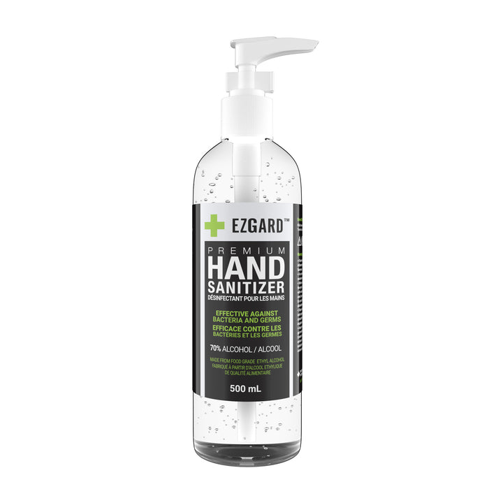 EZGARD Premium Hand Sanitizer - 500 ml Pump