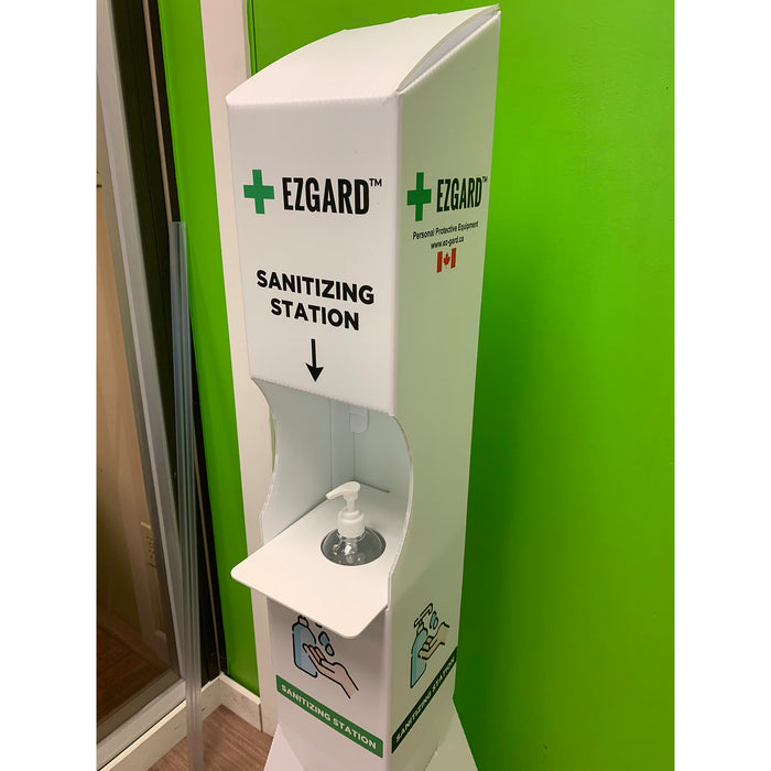 Sanitizing Station by EZGARD | Free Standing and easy to relocate