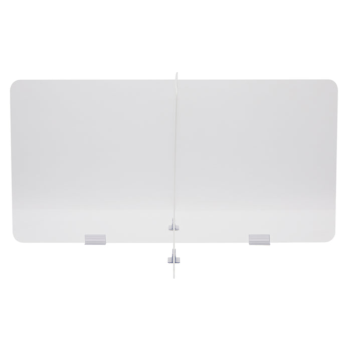 Plexiglass Table Top Divider | Ideal for Schools and Boardrooms | TableShield 47" by EZGARD
