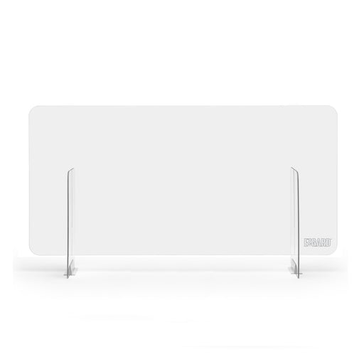DeskShield 47" Protective Plexiglass Shield for Offices